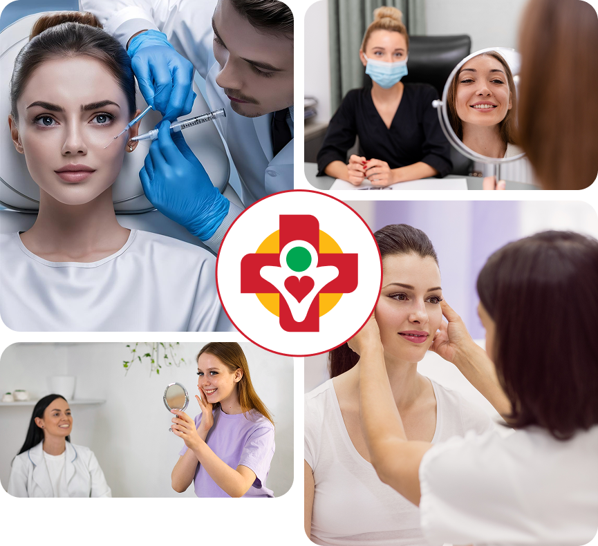 Patient receiving a cosmetic Botox treatment at Value Care Clinic, representing non-surgical aesthetic services provided by trained medical professionals.