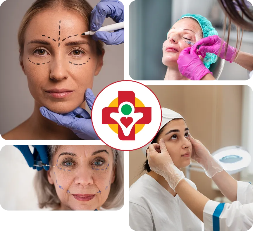 Patient receiving a professional Botox treatment at Value Care Clinic, illustrating non-surgical cosmetic services performed in a safe clinical environment.