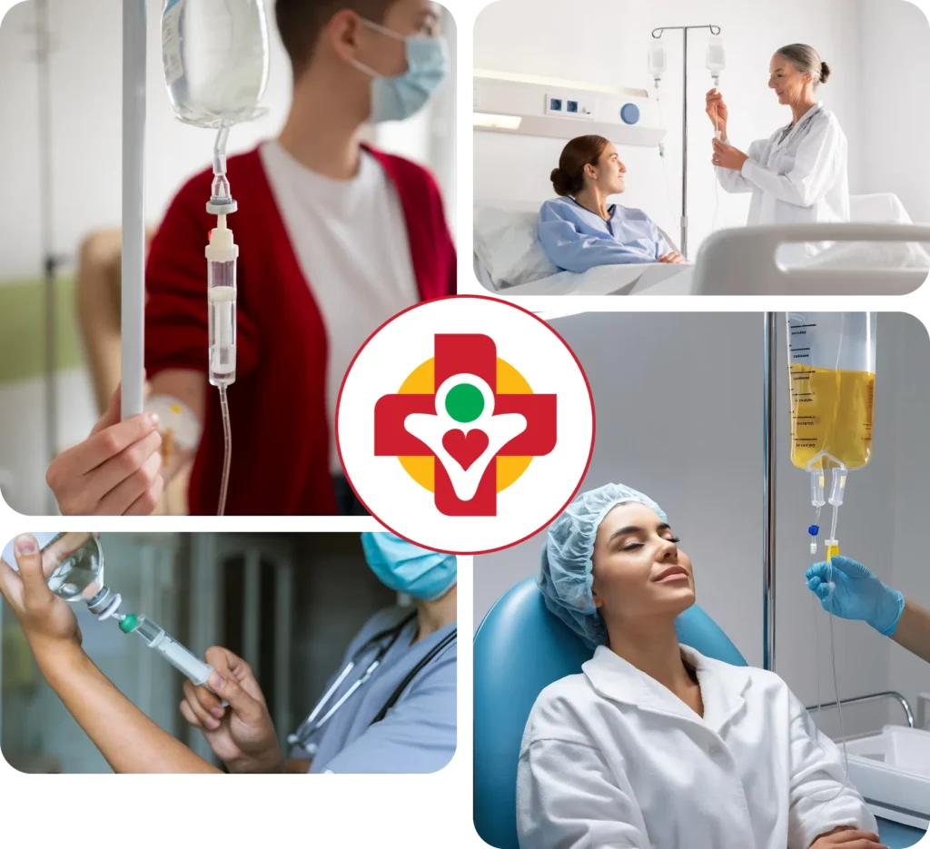 IV hydration services icon representing fluid therapy and wellness treatments available at Value Care Clinic.