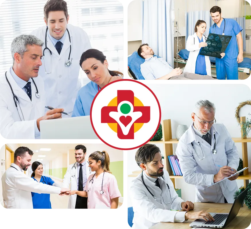 Primary care doctors icon representing routine checkups, preventive care, and ongoing treatment at Value Care Clinic.