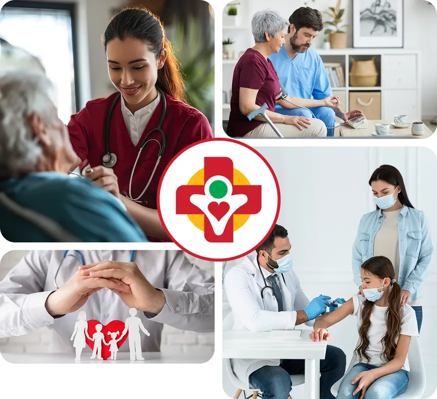 Primary care services icon representing preventive care, diagnosis, and treatment provided by Value Care Clinic physicians.