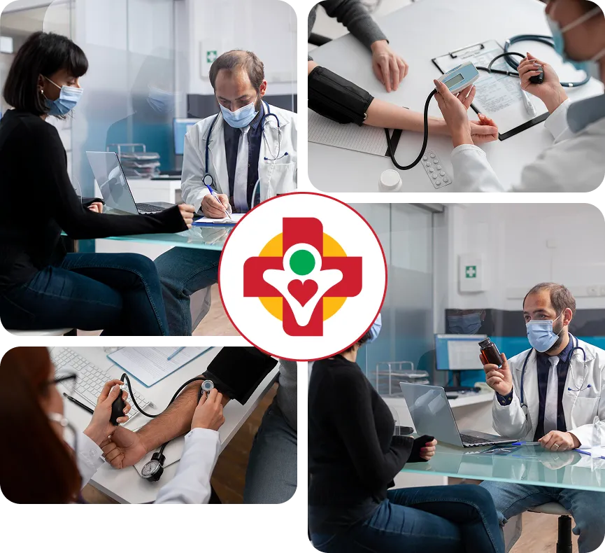 Patient undergoing a preventive health screening at Value Care Clinic, illustrating early detection, routine checkups, and wellness-focused care.