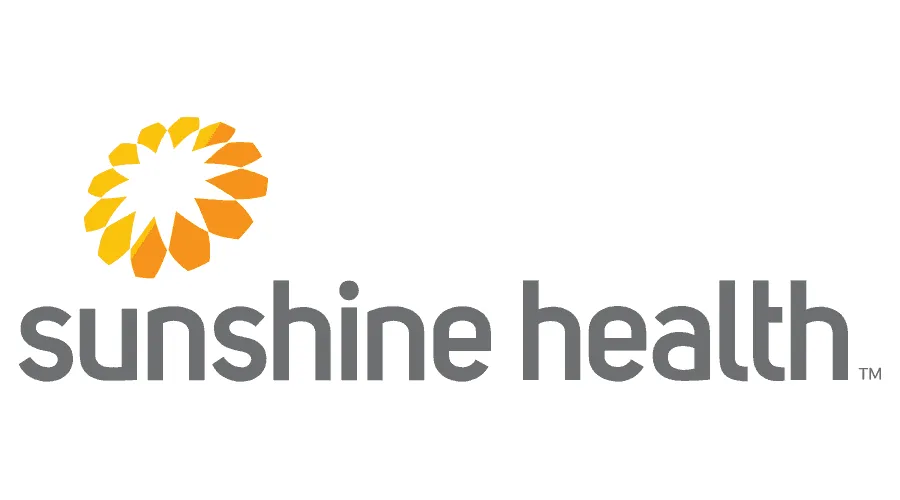 Sunshine Health insurance logo displayed to inform patients of accepted insurance coverage at Value Care Clinic.