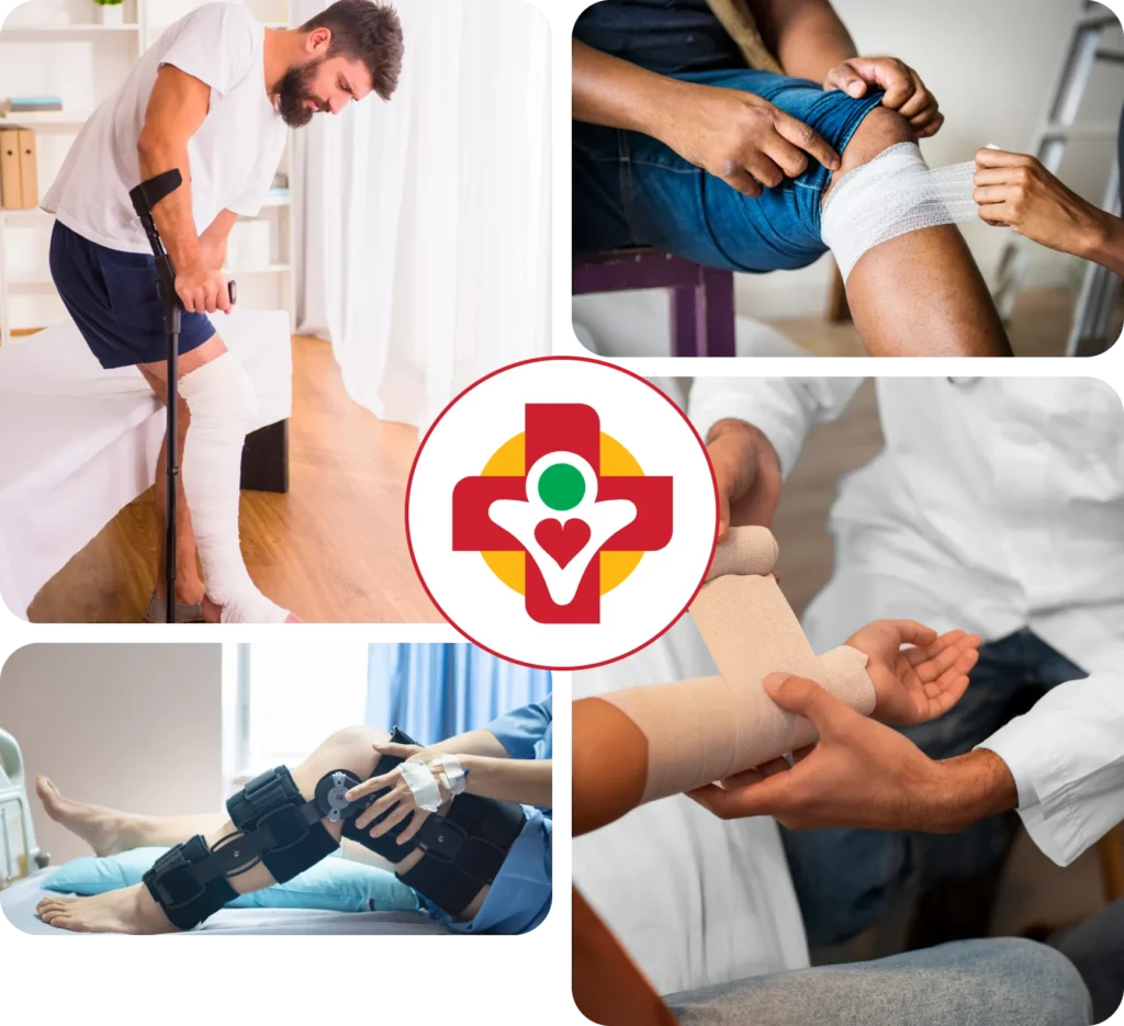 Medical care icon illustrating treatment for workplace injuries and job-related physical conditions at Value Care Clinic.