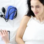 Digital illustration of family healthcare planning highlighting women’s primary care and family-focused medical services